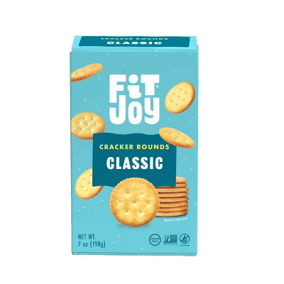 FitJoy Grain Free Classic Round Crackers - 7oz | Target