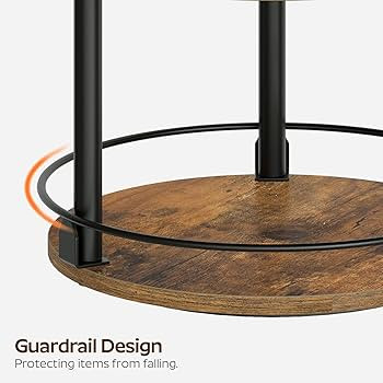 YATINEY 3-Tier Lazy Susan Organizer, Rotating Spice Rack, Spinning Organizer, Industrial Turntabl... | Amazon (US)