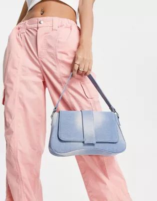 Public Desire The Dallas bag in washed denim | ASOS (Global)