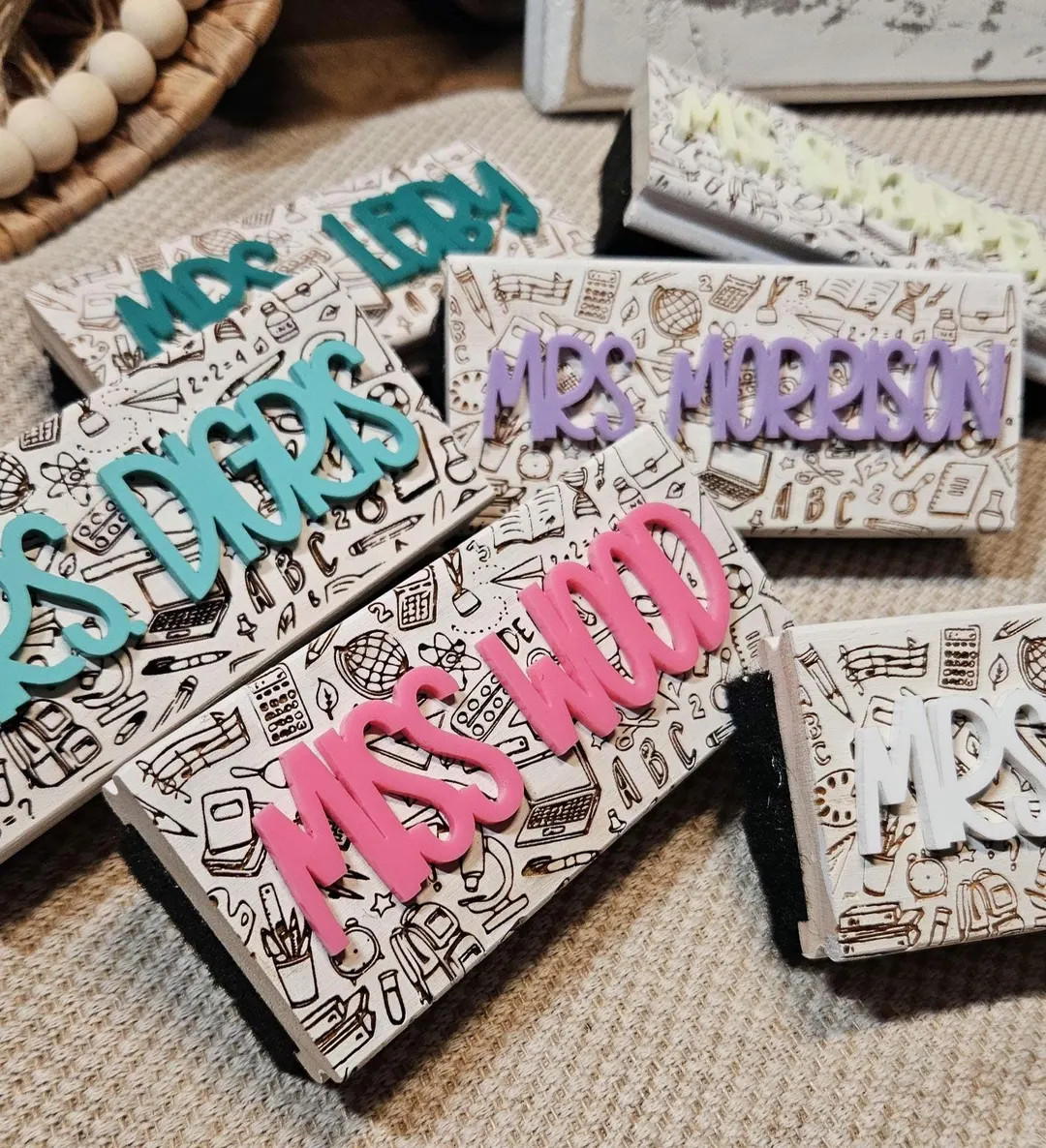 Custom Dry Erase Markers for Teachers // Gift Bundle for Teachers - Etsy | Etsy (US)