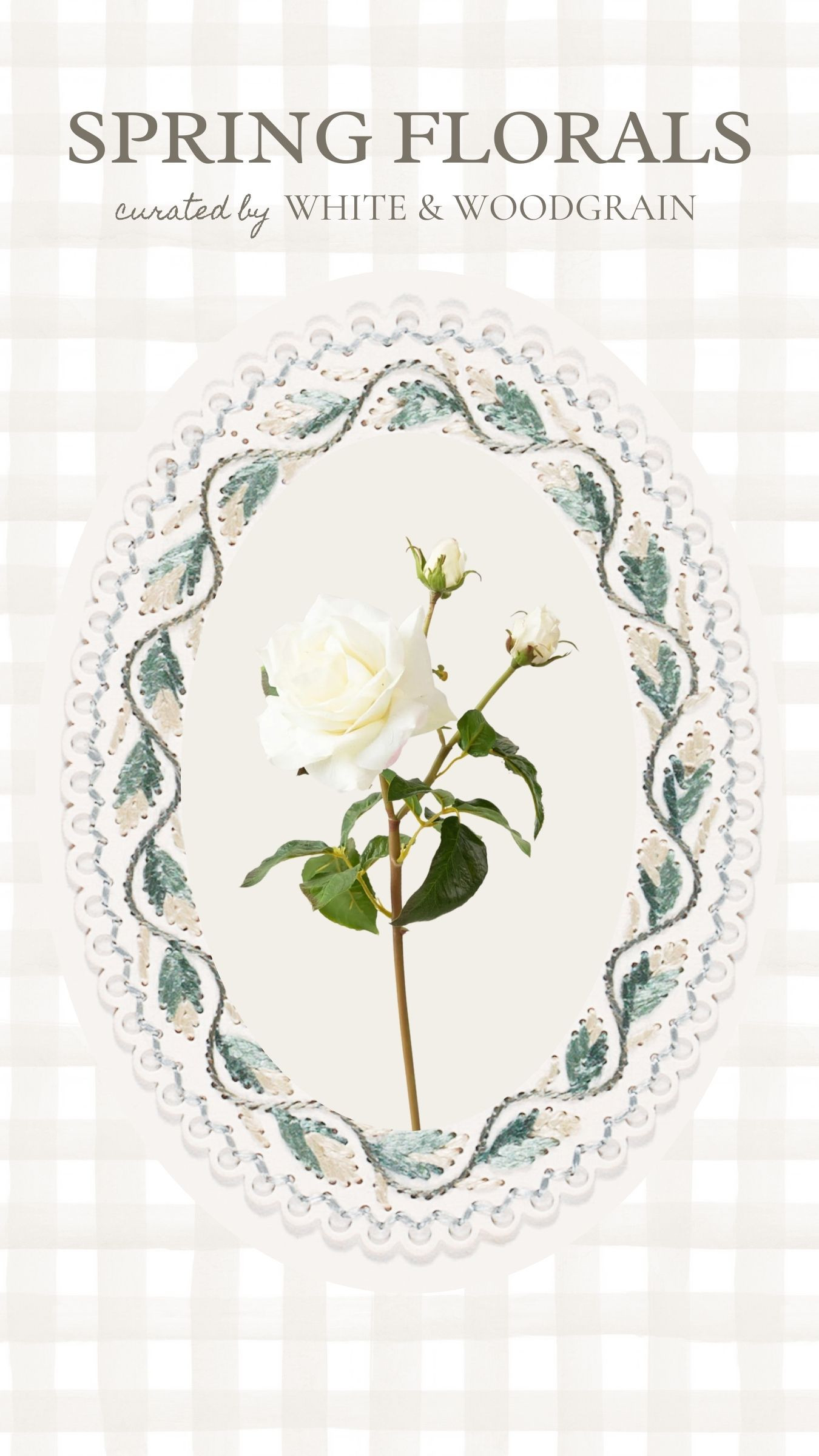 I love a white rose, and this faux rose stem is so good! It's the perfect cream color. Each stem has one large rose and two smaller buds. This faux floral stem is great for spring but you could really use these to decorate with year round! 

 #LTKSeasonal #LTKHome