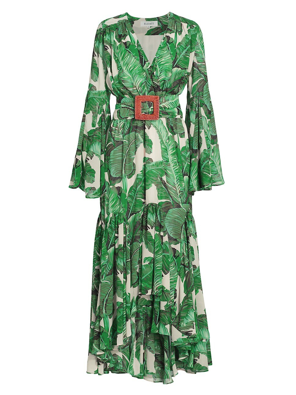 Stevie Belted High-Low Maxi Dress | Saks Fifth Avenue