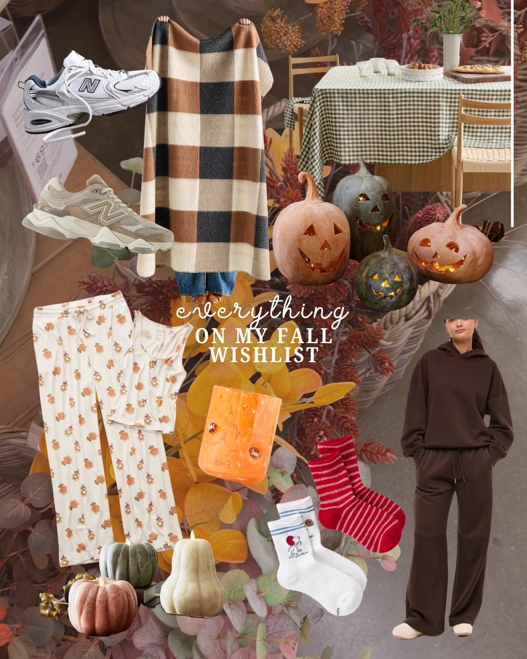 my fall wishlist!

fall finds, cozy finds, sweat set, lounge set, pjs, pj set, Halloween finds, Halloween pjs, throw blanket, couch blanket, led pumpkin candle, pumpkins, tablecloth, gingham, everyday shoe, tennis shoe, sneakers, anthro glass, anthro finds, quince, Abercrombie, American Eagle, new balance, 530s, snoopy, peanuts, teddy bears 

#LTKFindsUnder50 #LTKSeasonal #LTKHome