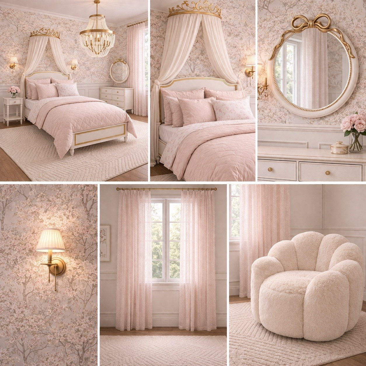 Soft Pink Girl Bedroom with Gold Accents ✨ Dreamy Pottery Barn Inspired Room


#LTKU #LTKKids #LTKHome