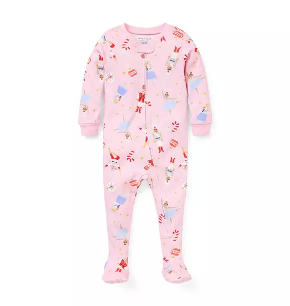 Baby Good Night Footed Pajama In Nutcracker Dreams | Janie and Jack