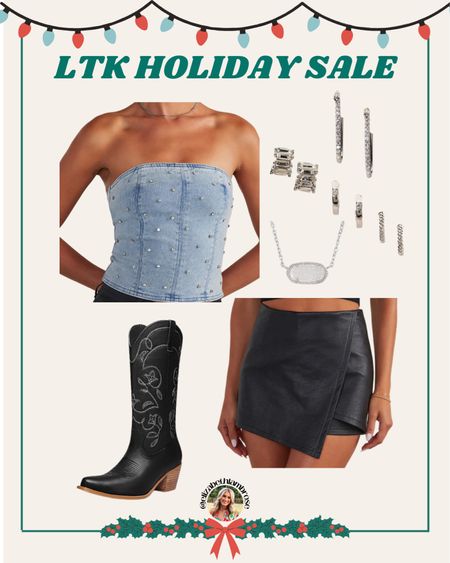 Just a few weeks away from the LTK Holiday Sale!! 
Gonna be posting everything I’m loving from participating brands!! The main ones I’ll be sharing are VICI and elf!! The styled collection, urban outfitters, Madewell and Neiwai are also participating but I don’t really shop those!! 
The holiday sale is November 9-12!! I’ll also make a collection of posts for the Holiday Sale as well!!🤍❤️💚 loving this outfit, would be so cute for girls night out or a concert!! Nashville trip too!!

#vici #top #sweatertank #tank #sweater  #fall #style #bottoms #workpant #pants #booties #workwear #concert #country #gno #girlsnight #nashville #travel

#LTKHolidaySale #LTKsalealert #LTKparties