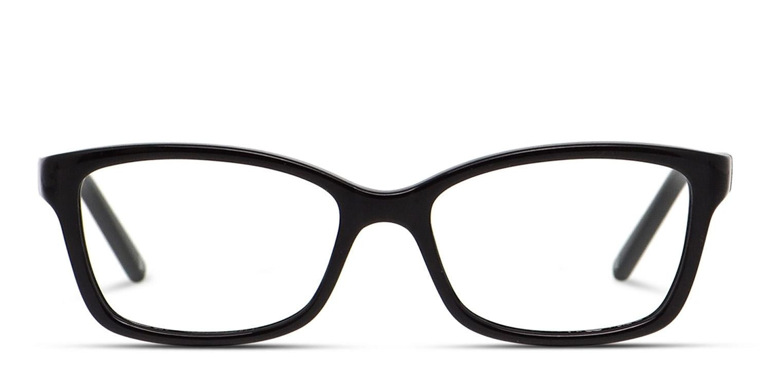 Muse Lela Shiny Black Prescription eyeglasses | GlassesUSA