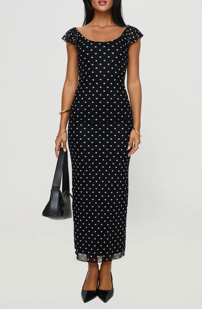 Sandberg Polka Dot Maxi Dress | Nordstrom