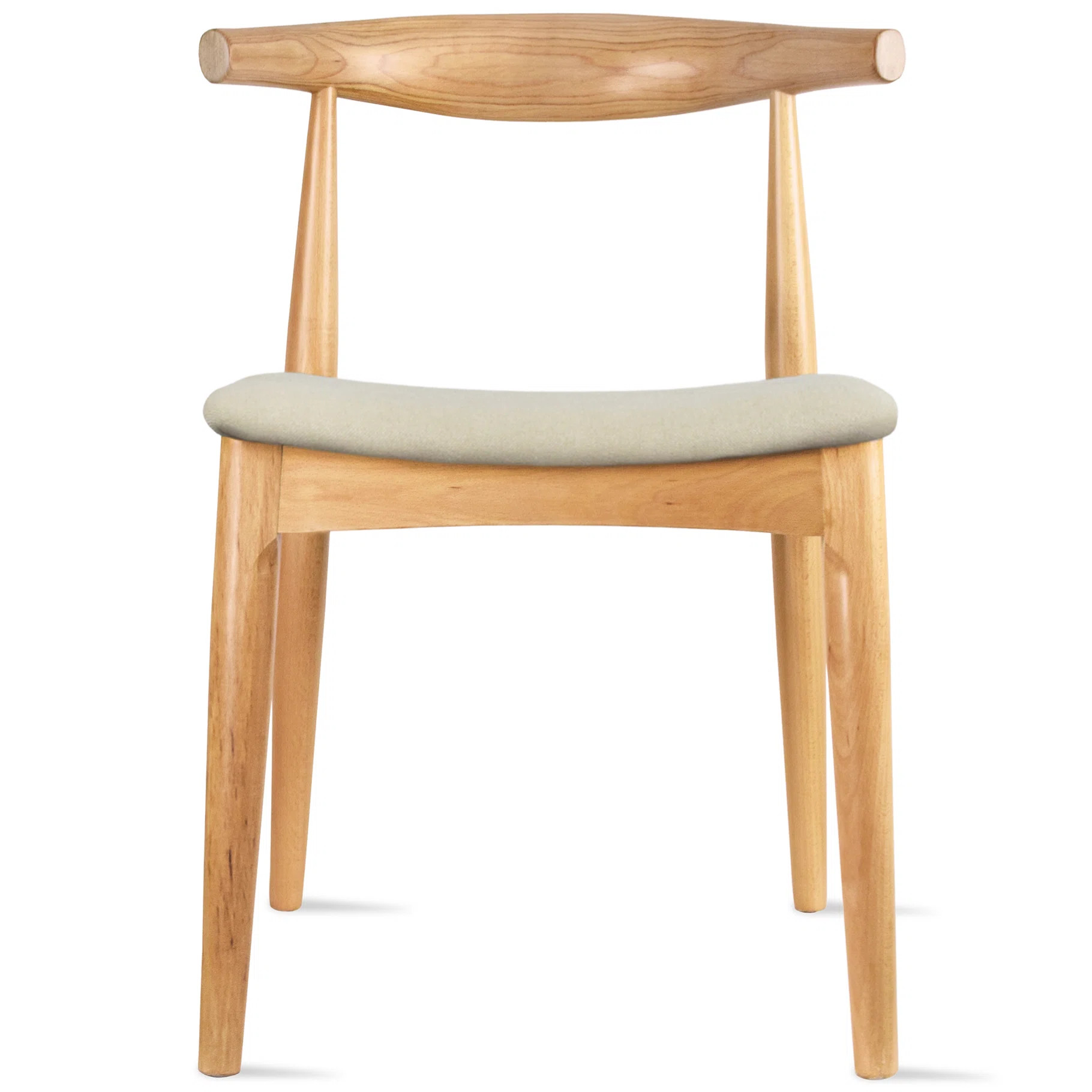 Coddington Hortencia Fabric Slat Back Side Chair Wooden Wood Dining Chair For Kitchen Bedroom | Wayfair North America