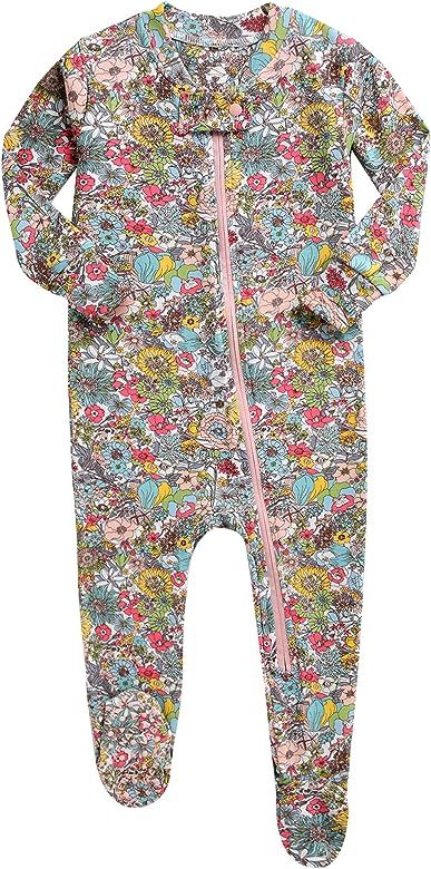 VAENAIT BABY Preemie Infant Boys Girls Footie Pajama Footed Sleep and Play Premium Modal Pajamas Ava | Amazon (US)
