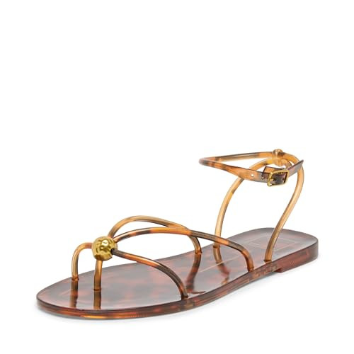 Dolce Vita Women's Kenley Vinyl Sandal, Tortoise, 6 | Amazon (US)