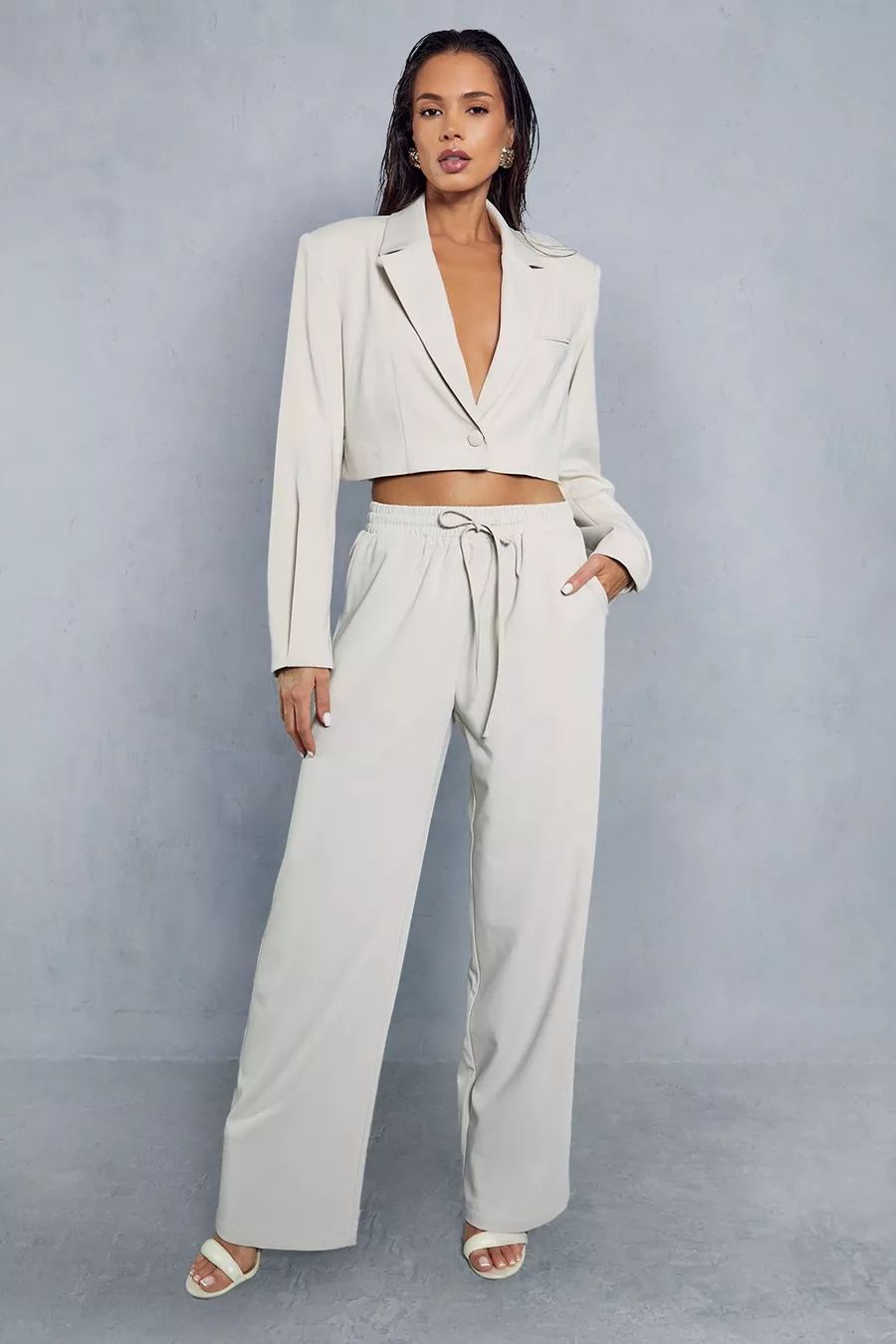 Draw String Relaxed Trouser | Boohoo.com (UK & IE)
