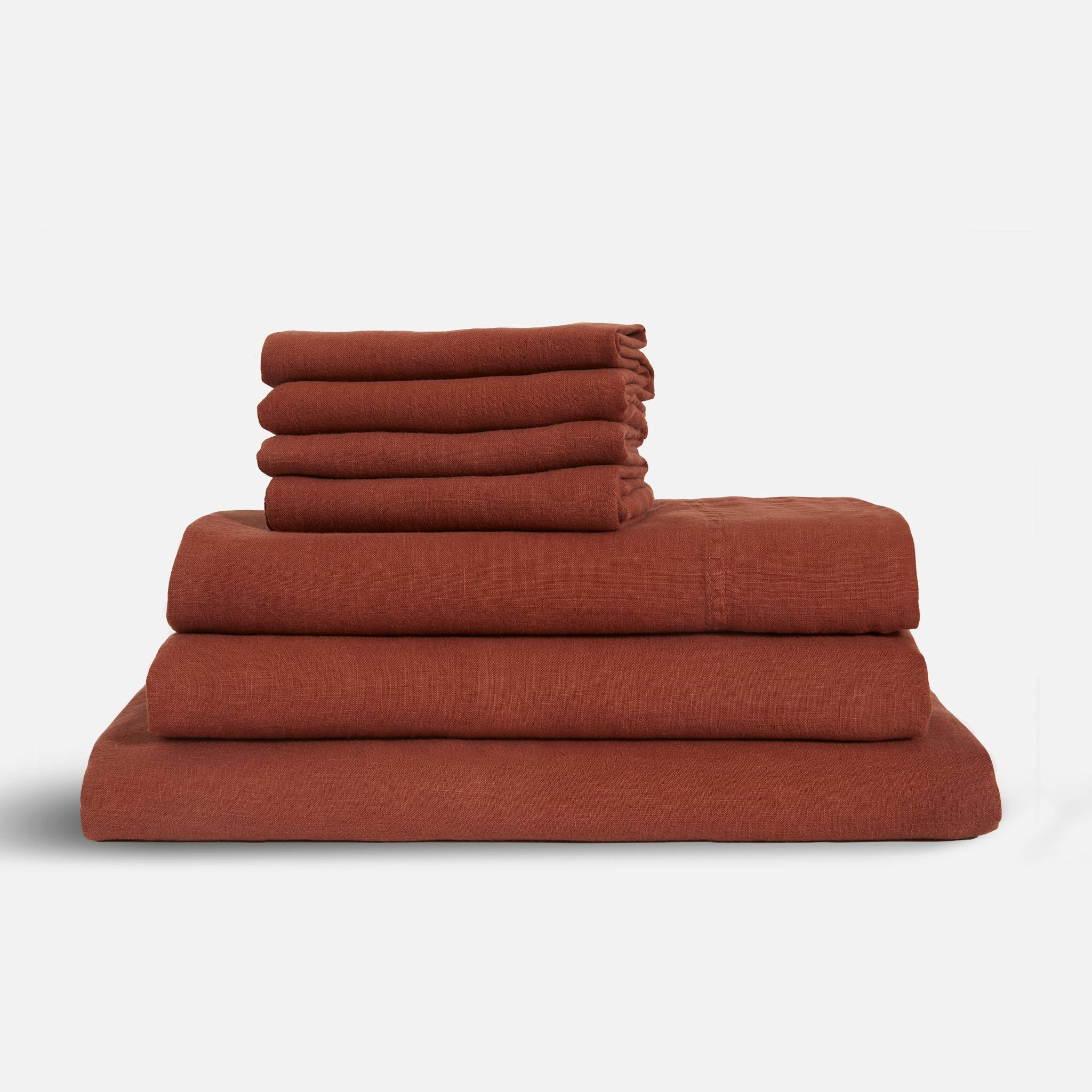 Washed Linen Hardcore Sheet Bundle | Brooklinen