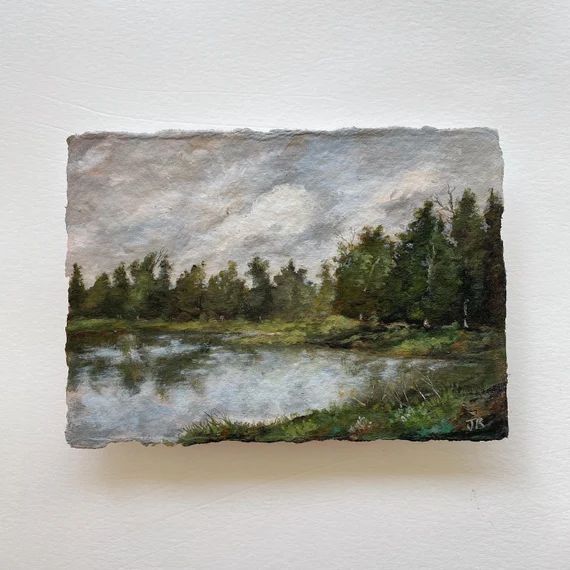 5x7 ORIGINAL Landscape Art  Landscape Painting  Acrylic - Etsy | Etsy (US)