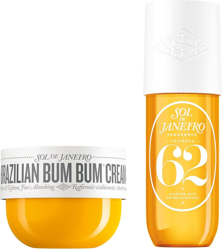 SOL DE JANEIRO Brazilian Bum Bum Cream & Cheirosa '62 Hair and Body Fragrance Mist Duo | Amazon (US)
