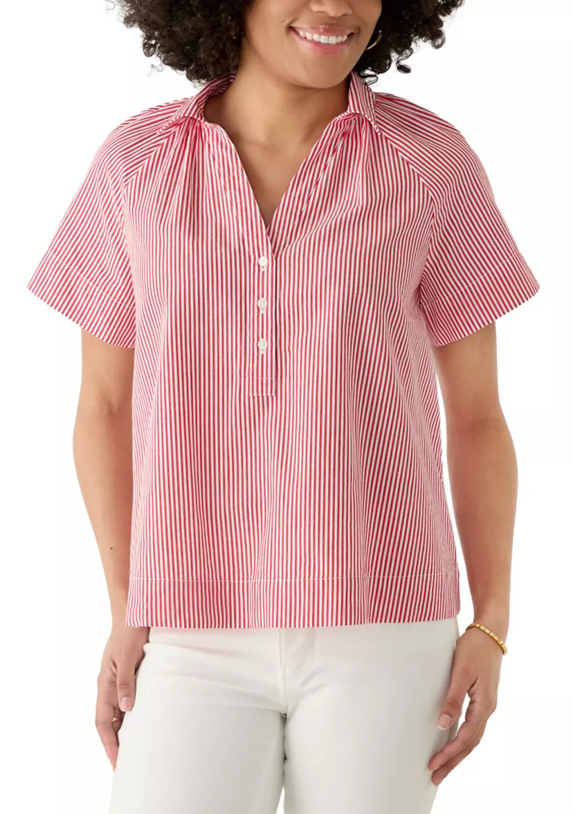 Women's Short Sleeve Popover Top | Belk
