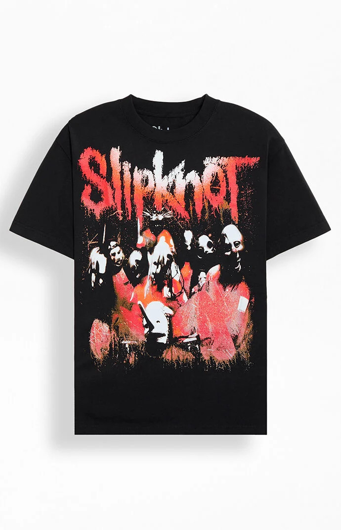 Men's Slipknot 1999 Tour T-Shirt in Black - Size Medium | PacSun