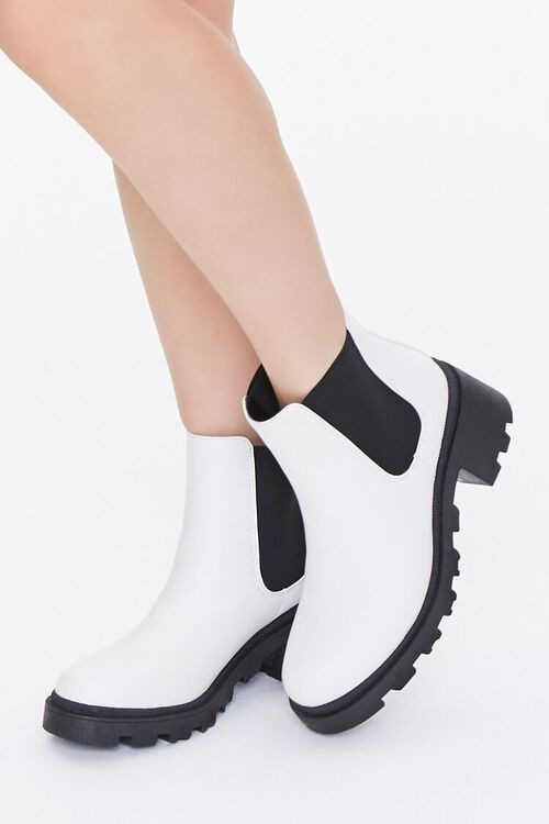 Faux Leather Chelsea Boots | Forever 21 (US)