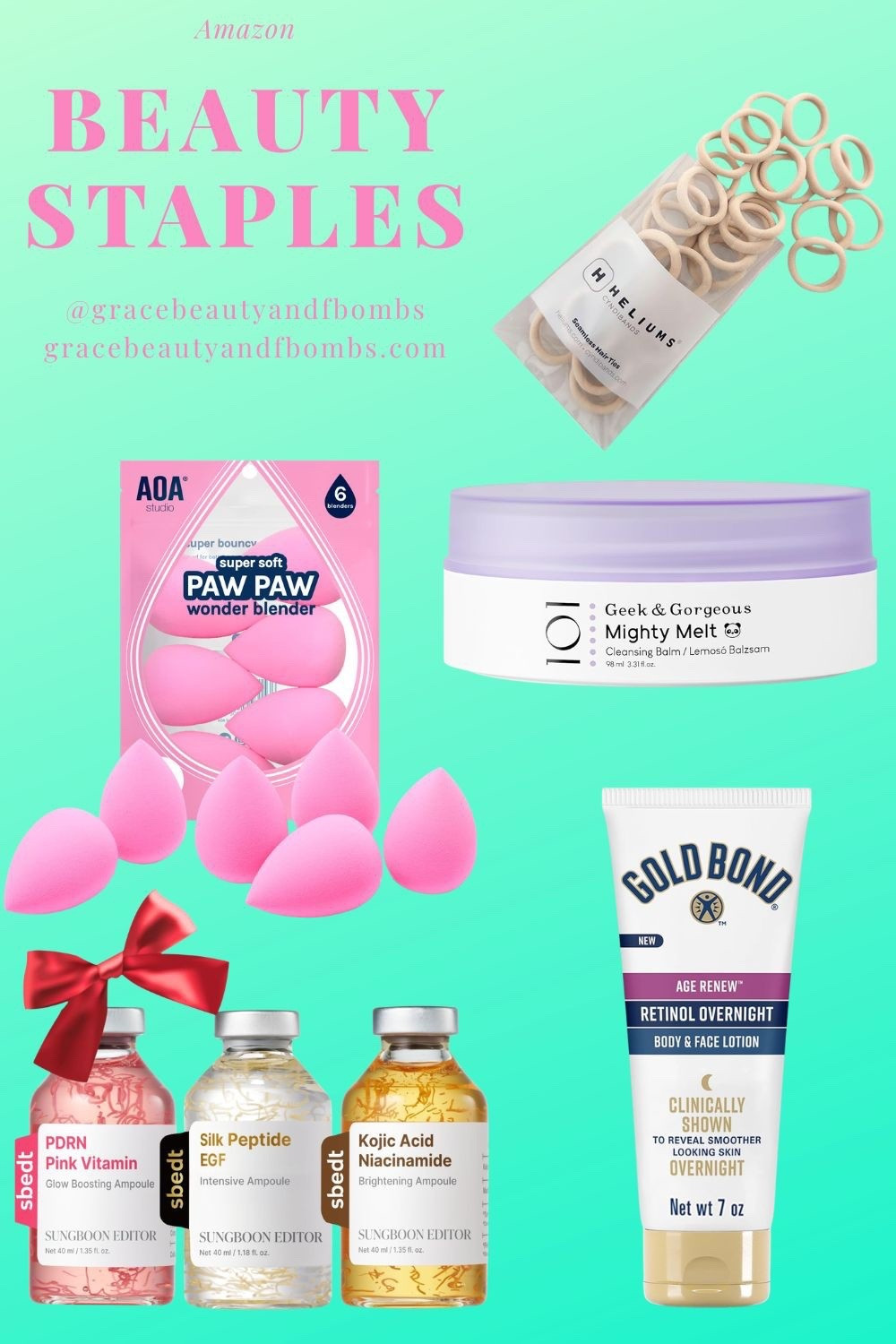 Amazon Beauty Staples 
#amazon #beauty

#LTKOver40 #LTKmorningroutine #LTKBeauty