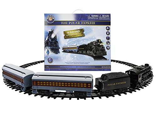 Lionel The Polar Express Ready-to-Play Set, Battery-Powered Berkshire-Style Model Train Set with Remote | Amazon (US)
