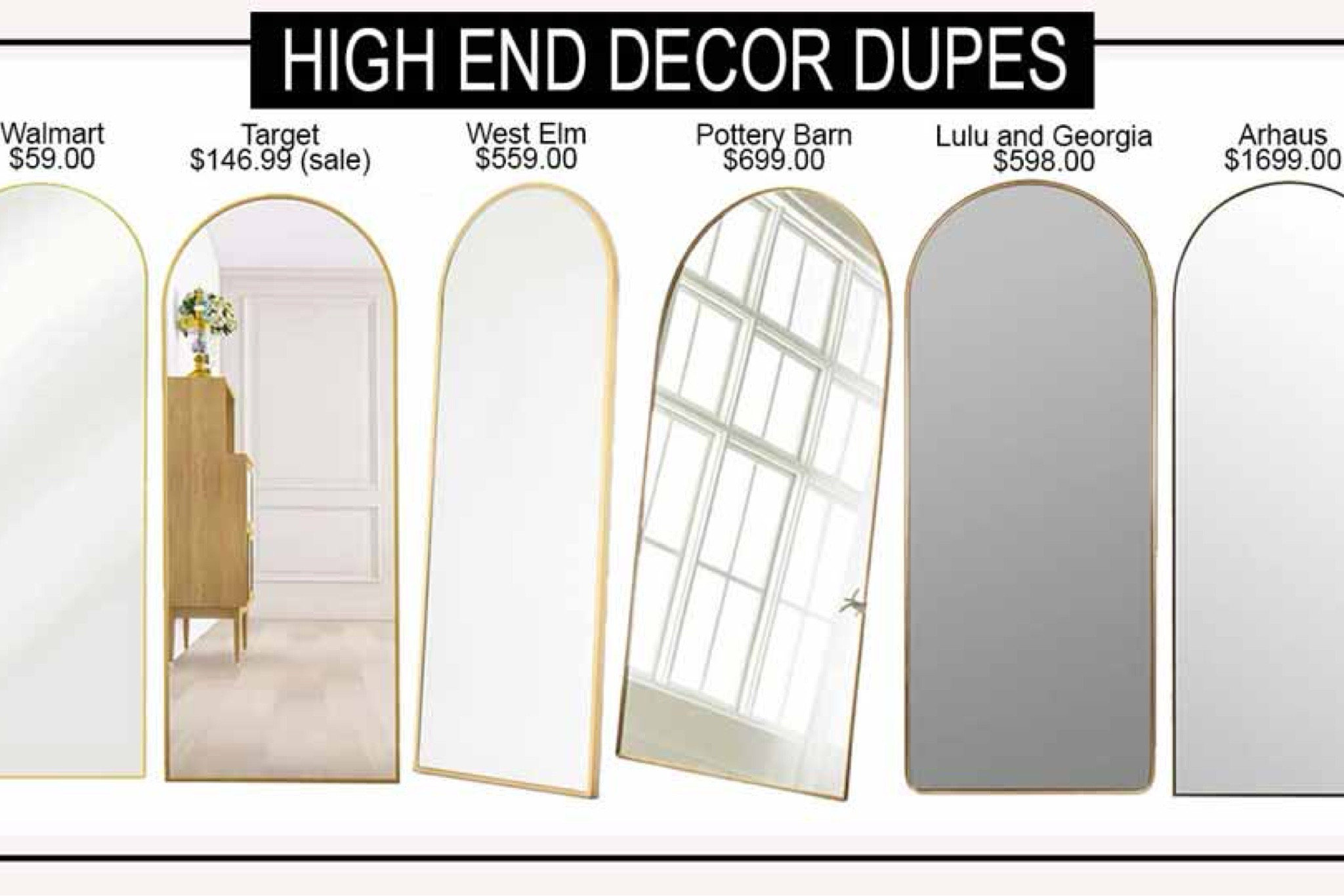 Arch floor mirror trend alert for your living room, bedroom, closet, foyer and more!

#LTKHome #LTKOver40 #LTKStyleTip
