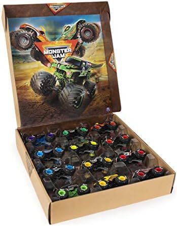 Monster Jam, Official 12-Pack of 1:64 Scale Die-Cast Monster Trucks, Amazon Exclusive | Amazon (US)