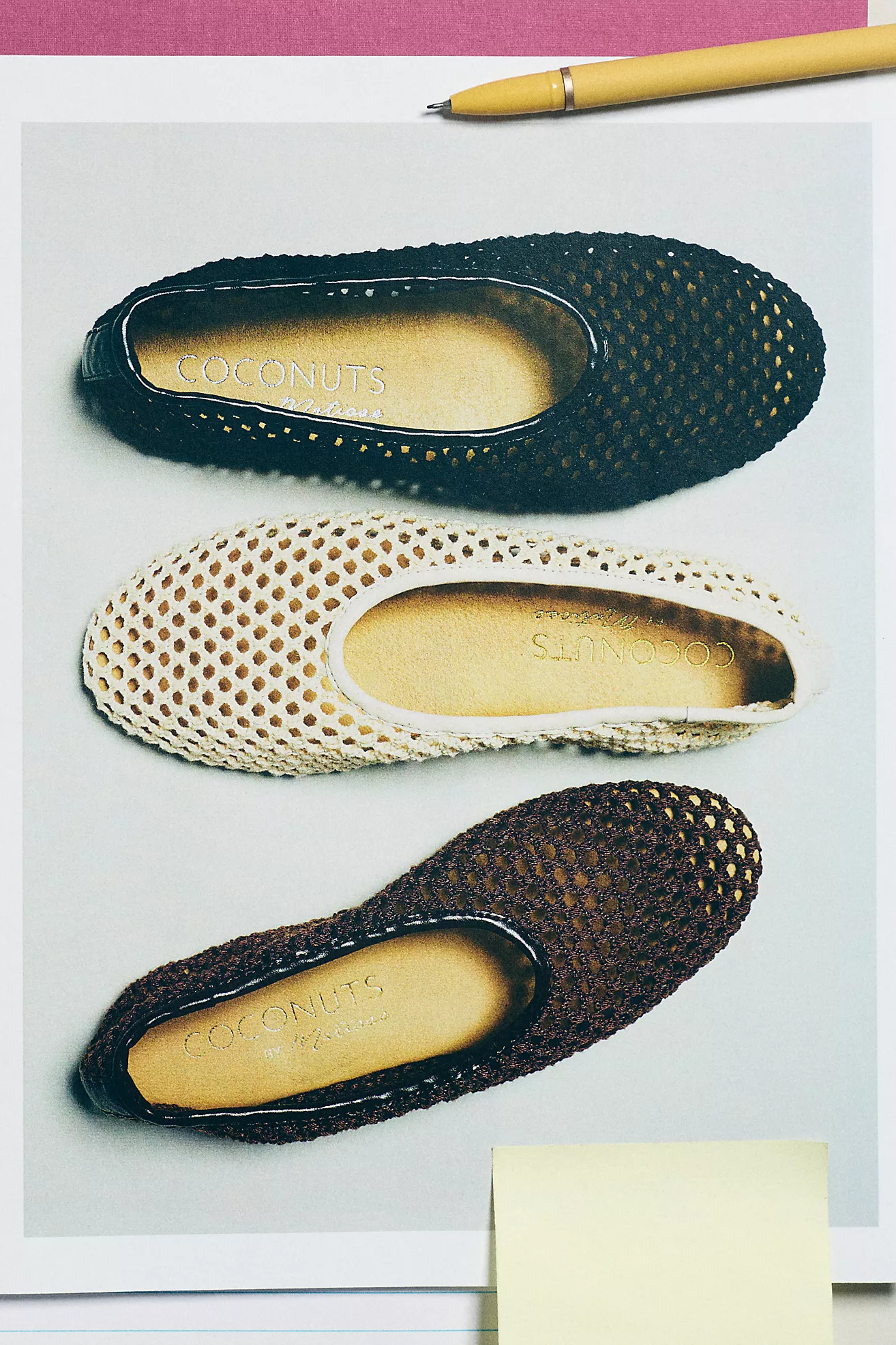 Coconuts by Matisse Marta Mesh Ballet Flats | Anthropologie (US)