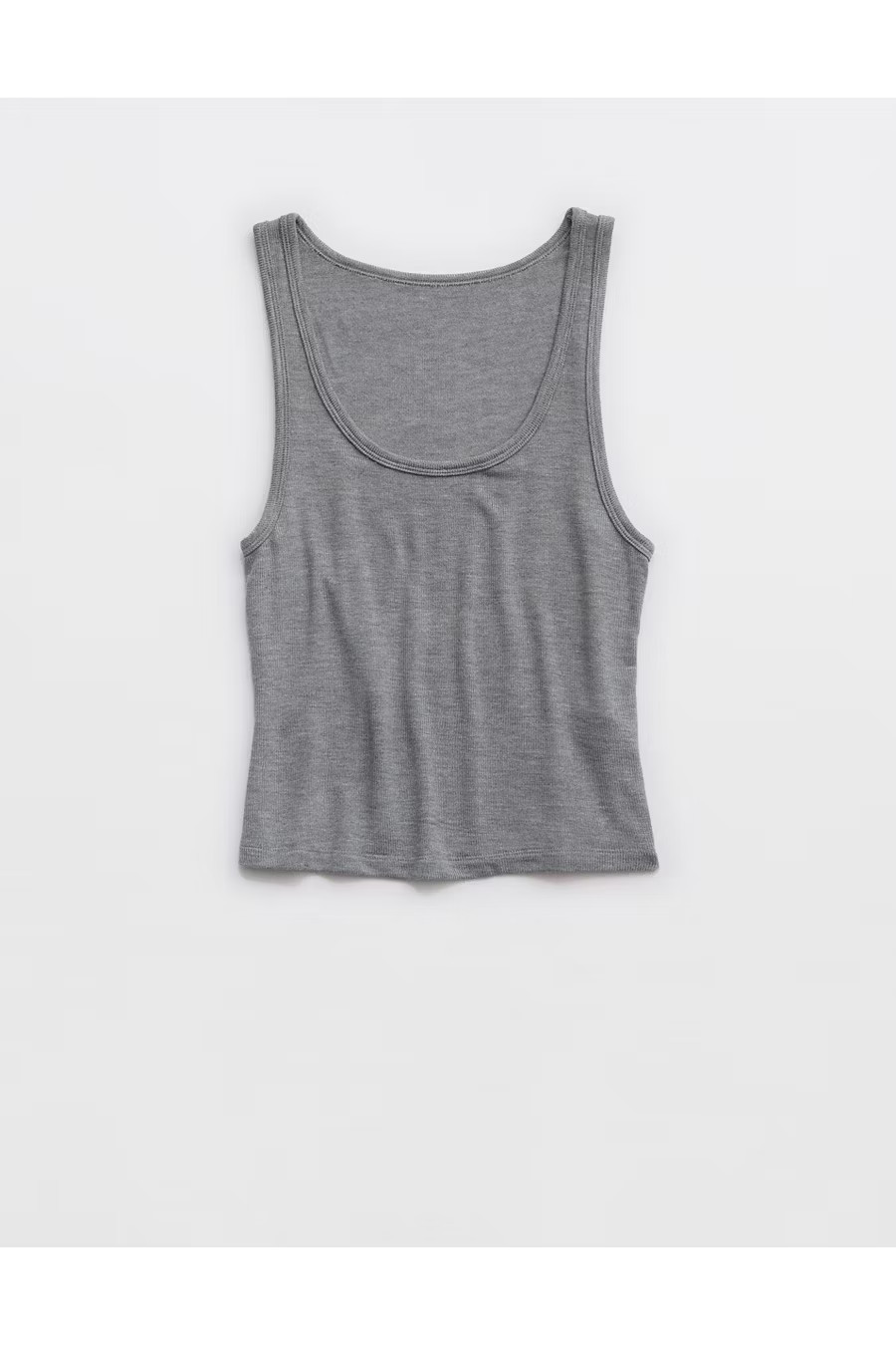Aerie Lets Bounce Tank Top Women's Dark Heather Gray XXS | American Eagle Outfitters (US & CA)