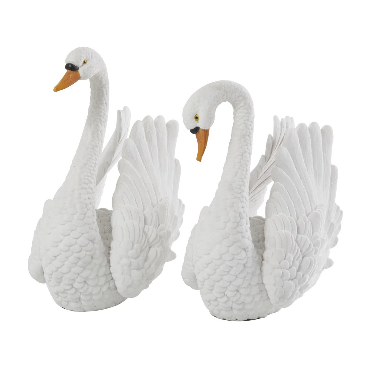 Lark Manor™ Abbegail Swan 2 Piece Sculpture Set & Reviews | Wayfair | Wayfair North America