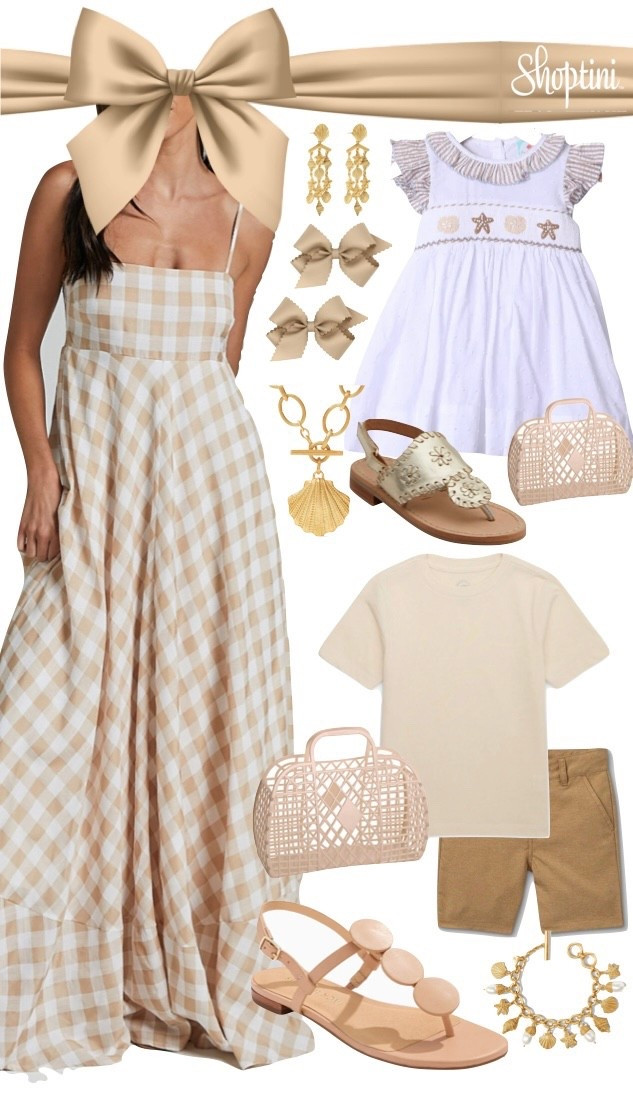 Neutral family style for beach photos / vacation outfits for beach photos / family beach photo outfits 

#LTKKids #LTKTravel #LTKFamily