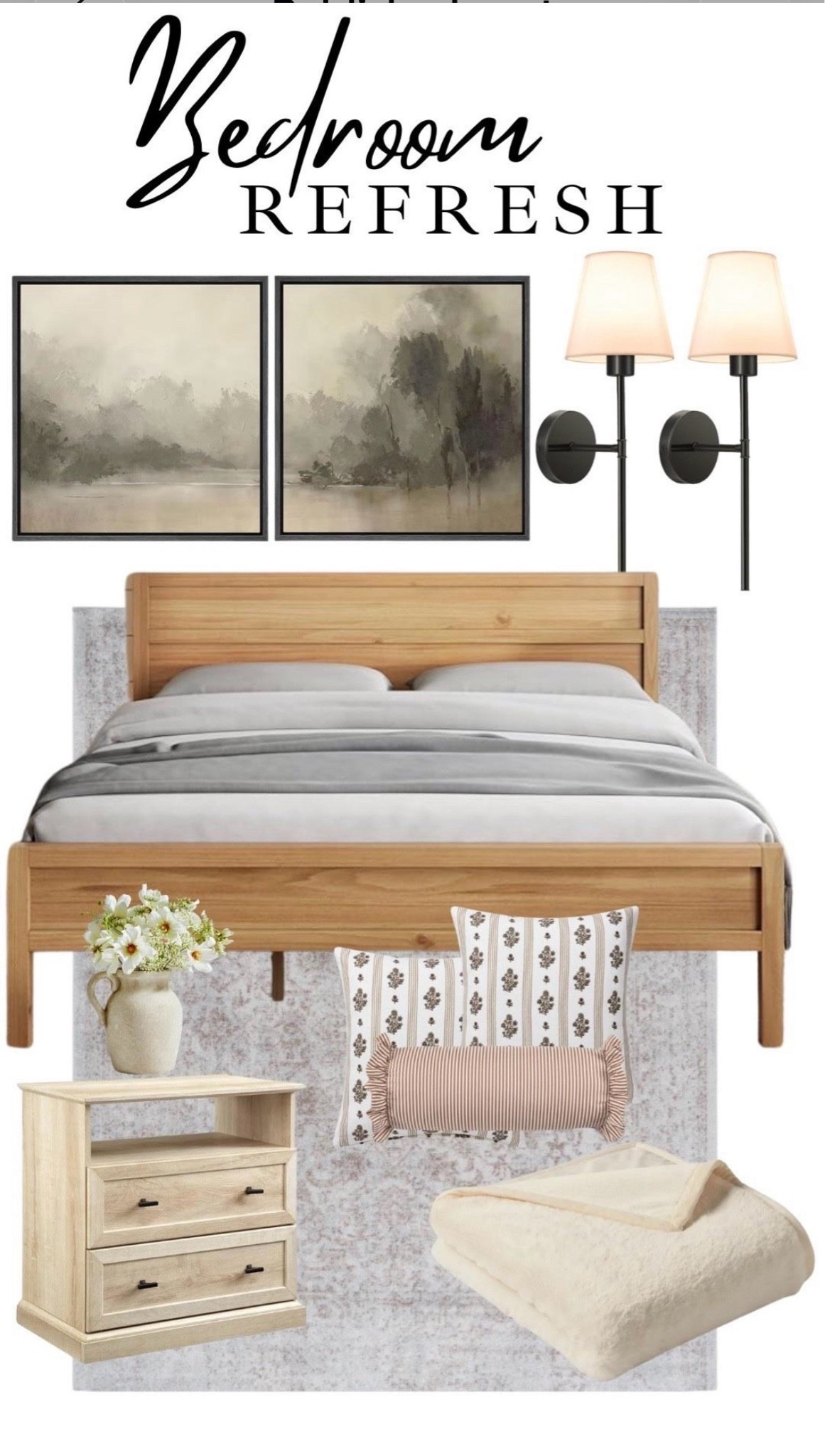 Looking for master bedroom ideas or a quick guest bedroom makeover? A cohesive mood board is the secret to nailing your interior design aesthetic before buying a single piece.

#LTKHome