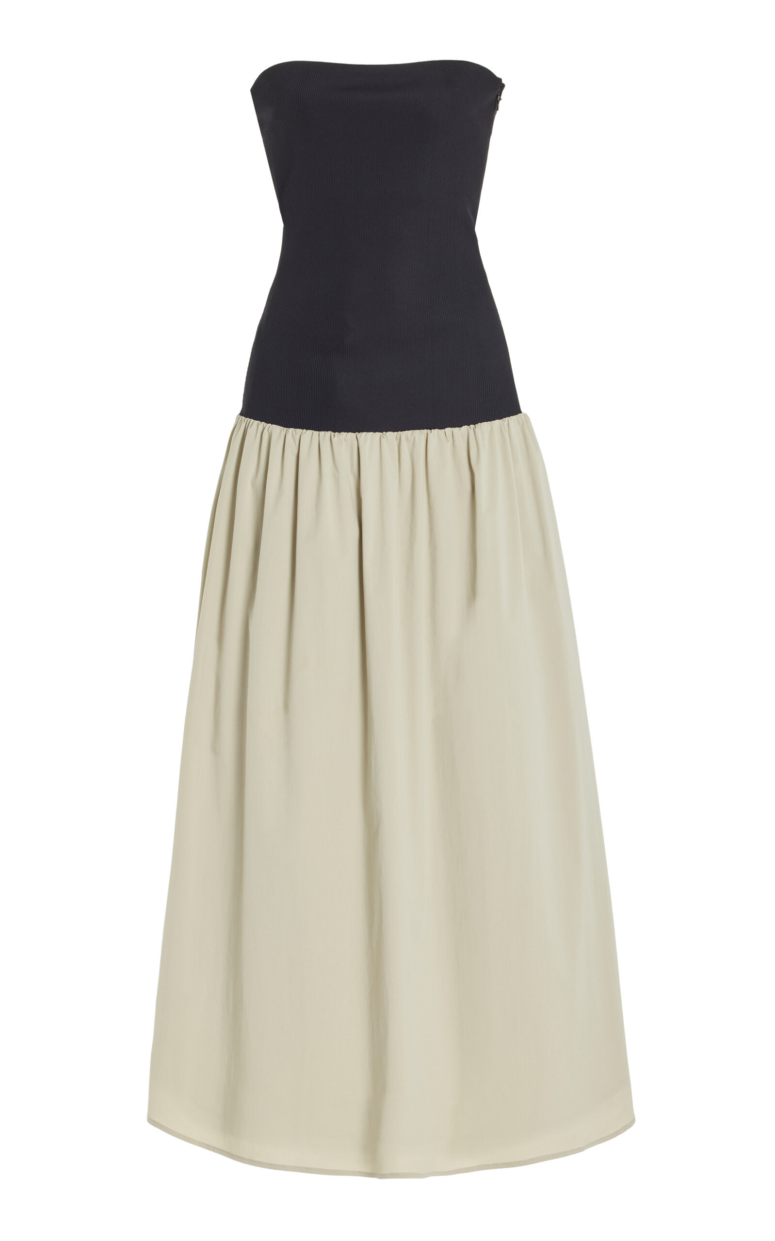 Amyra Strapless Cotton-Blend Maxi Dress | Moda Operandi (Global)