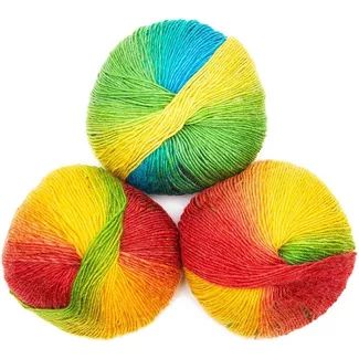 3 Pack 1.8oz Soft Acrylic Rainbow Color Yarn Skeins 196 Yards Craft Yarn for Knitting and Crochet | Target