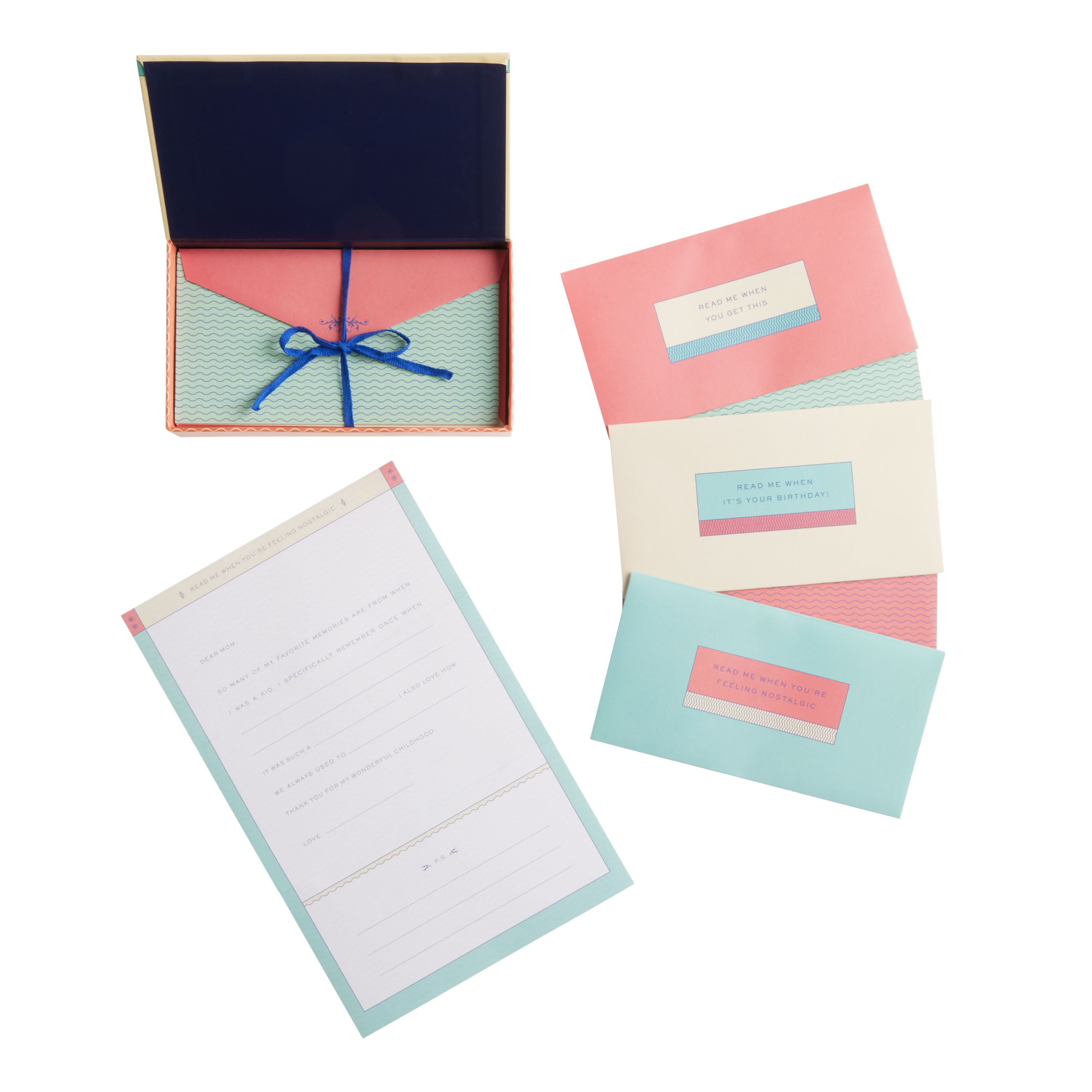 Knock Knock Letters to My Wonderful Mom Keepsake Box - World Market | World Market