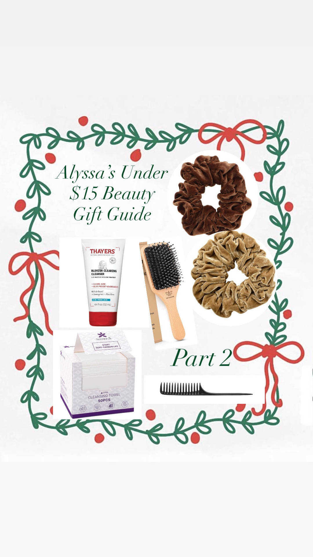 Neauty Gifts Under $15! Part ✌🏼 
Links are in my bio, or comment GUIDE and i’ll DM them right to ya!
.
.
.
#affordablegifts #beautygiftguide #affordablegifting