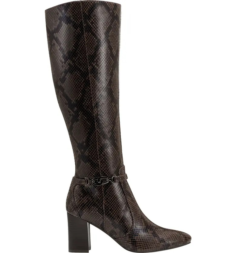 Bandolino Brenda 2 Snake Embossed Boot | Nordstromrack | Nordstrom Rack