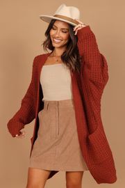 Leyonie Cardigan - Rust | Petal & Pup (US)