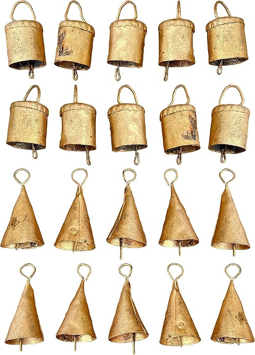 Vivanta Christmas Decorations - Bells for Crafts, Home Decor, Christmas Bell Ornaments, Christmas... | Amazon (US)