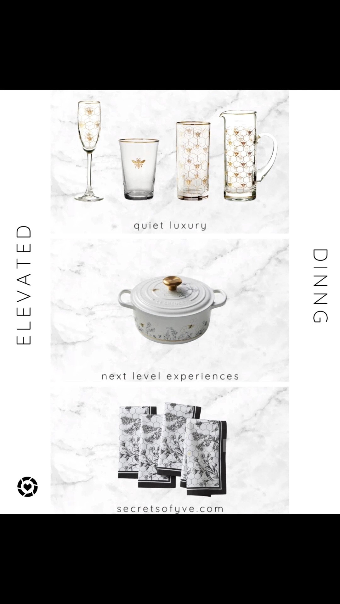 Secretsofyve: Elevated dining pieces. Functional home decor. Home gifts. 
#Secretsofyve #ltkgiftguide
Always humbled & thankful to have you here.. @williamssonoma
CEO: PATESI Global & PATESIfoundation.org
 @secretsofyve : where beautiful meets practical, comfy meets style, affordable meets glam with a splash of splurge every now and then. I do LOVE a good sale and combining codes! #ltksalealert #ltku #ltkplussize #ltkmidsize #ltkover40 #ltkpetite #ltktall #ltkvlog #ltkfoodie  #ltkmomlife secretsofyve

#LTKSeasonal #LTKHome #LTKWedding