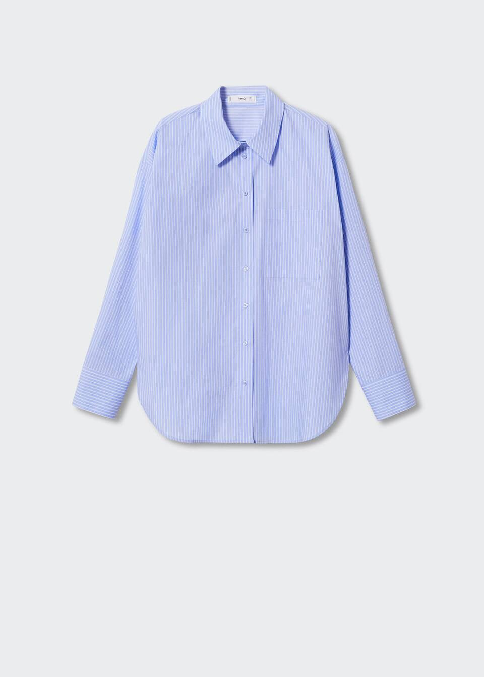 Oversize cotton shirt | MANGO (US)