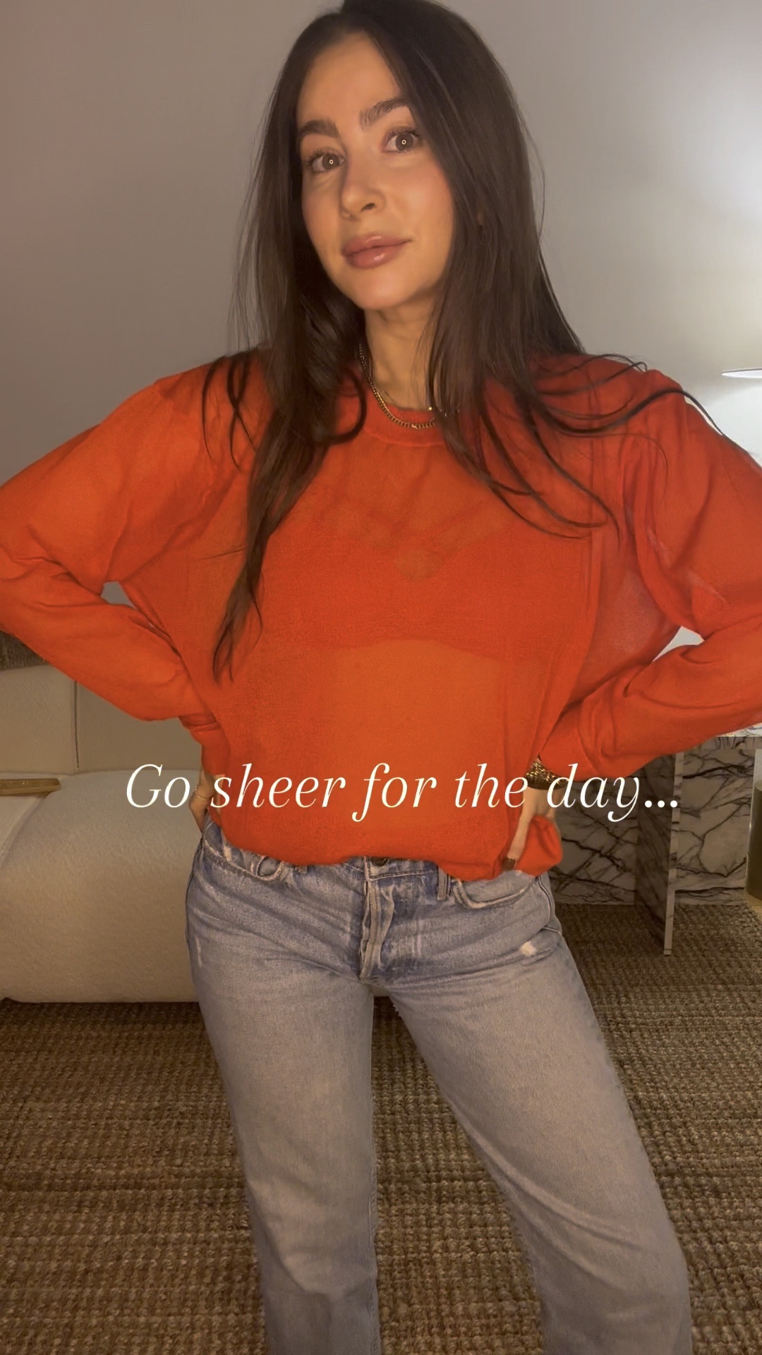 A little sheerness goes a long way 👏🏼 You can incorporate the trend casually as well...

#LTKsalealert #LTKstyletip #LTKfindsunder100