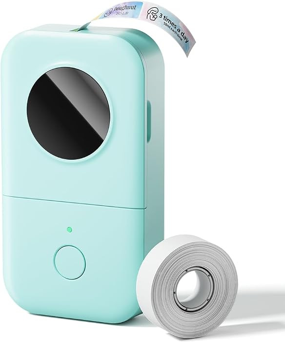 Phomemo D30 Label Maker Machine, Portable Bluetooth Mini Label Printer, Smart Phone Handheld Thermal Sticker Small Labeler Multiple Templates Font Icon Inkless for Home Office | Amazon (US)
