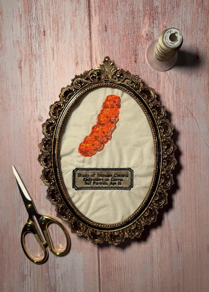 Funny Artwork, Food Wall Art, Chip Portrait - Etsy | Etsy (US)