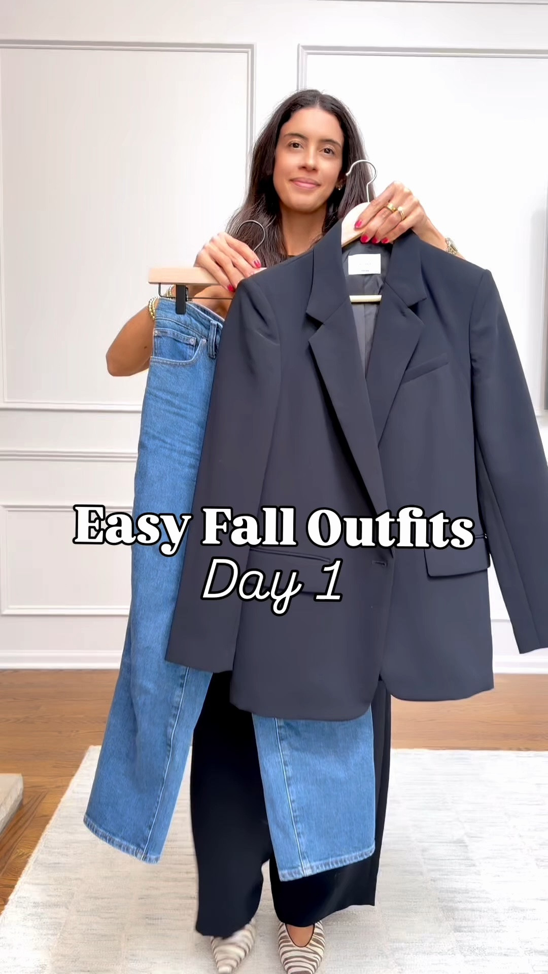 Fall outfit formula I’ll be repeating all season 🍂

Good jeans + a striped top + a blazer = such an easy, classic combo.

Jeans: TTS, wearing size 27
Blazer: size Small
Striped top: size Small
Cashmere sweater: size Small

Also linked the sleeve garter I use to keep my layers perfectly in place!

#LTKgrwm #LTKSeasonal #LTKOver40