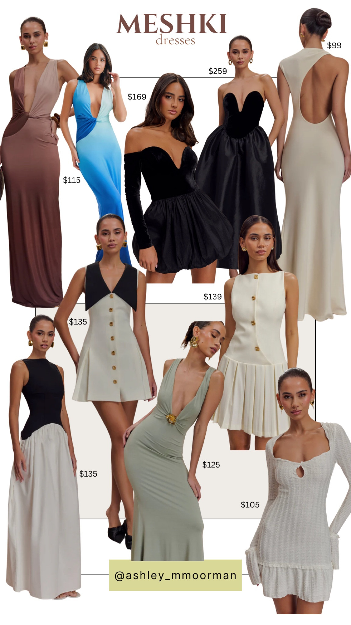 Meshki roundup | vacation dresses | occasion dresses | classic | capsule outfits | staples 

#LTKStyleTip