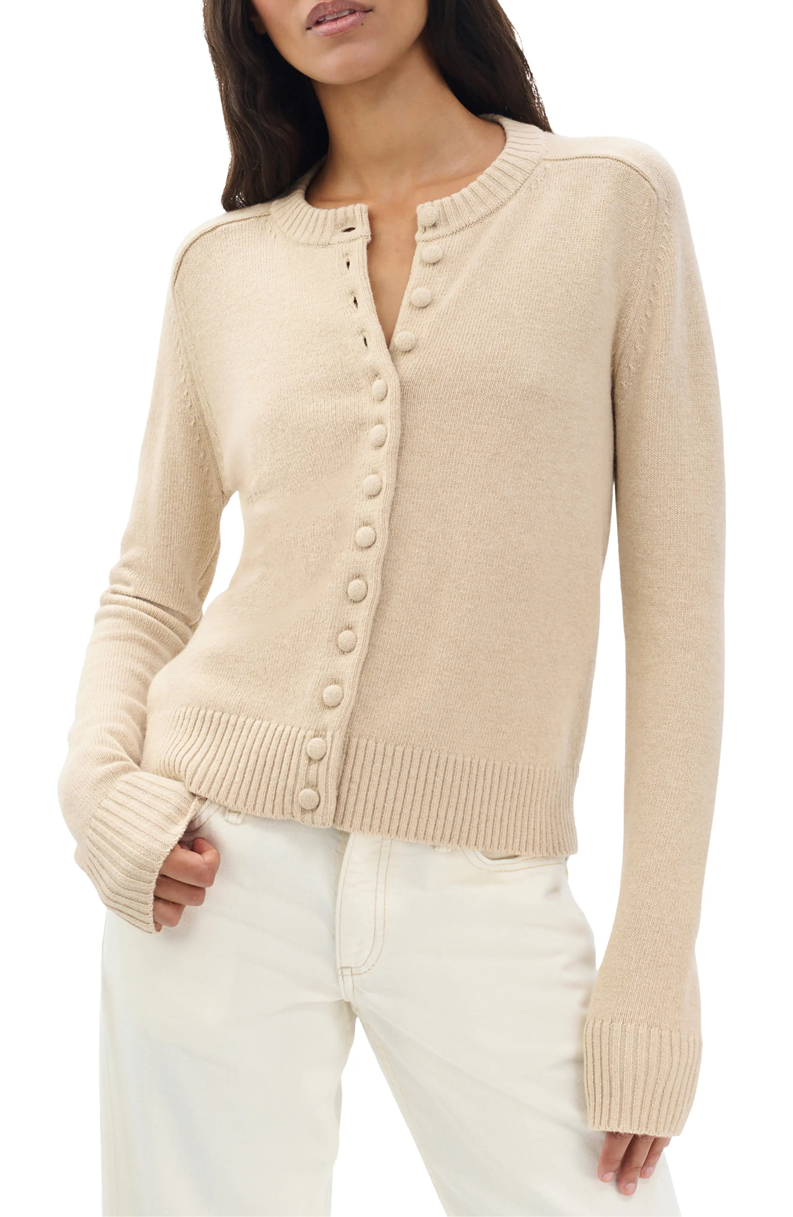 Wallace Crewneck Cardigan (Women) | Nordstrom | Nordstrom