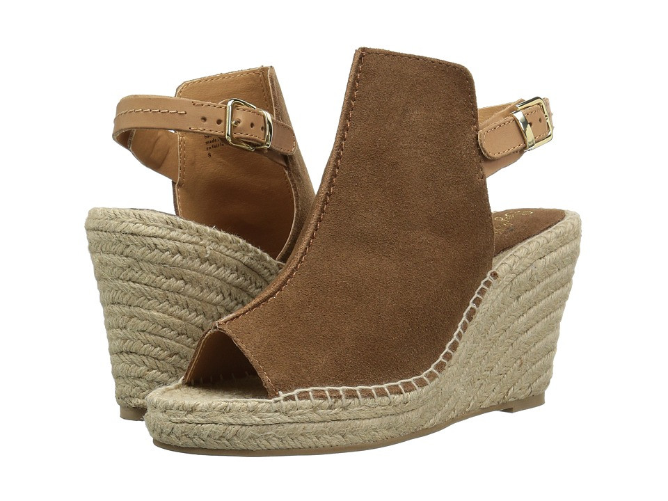 Seychelles - Charismatic (Cognac Suede) Women's Wedge Shoes | Zappos