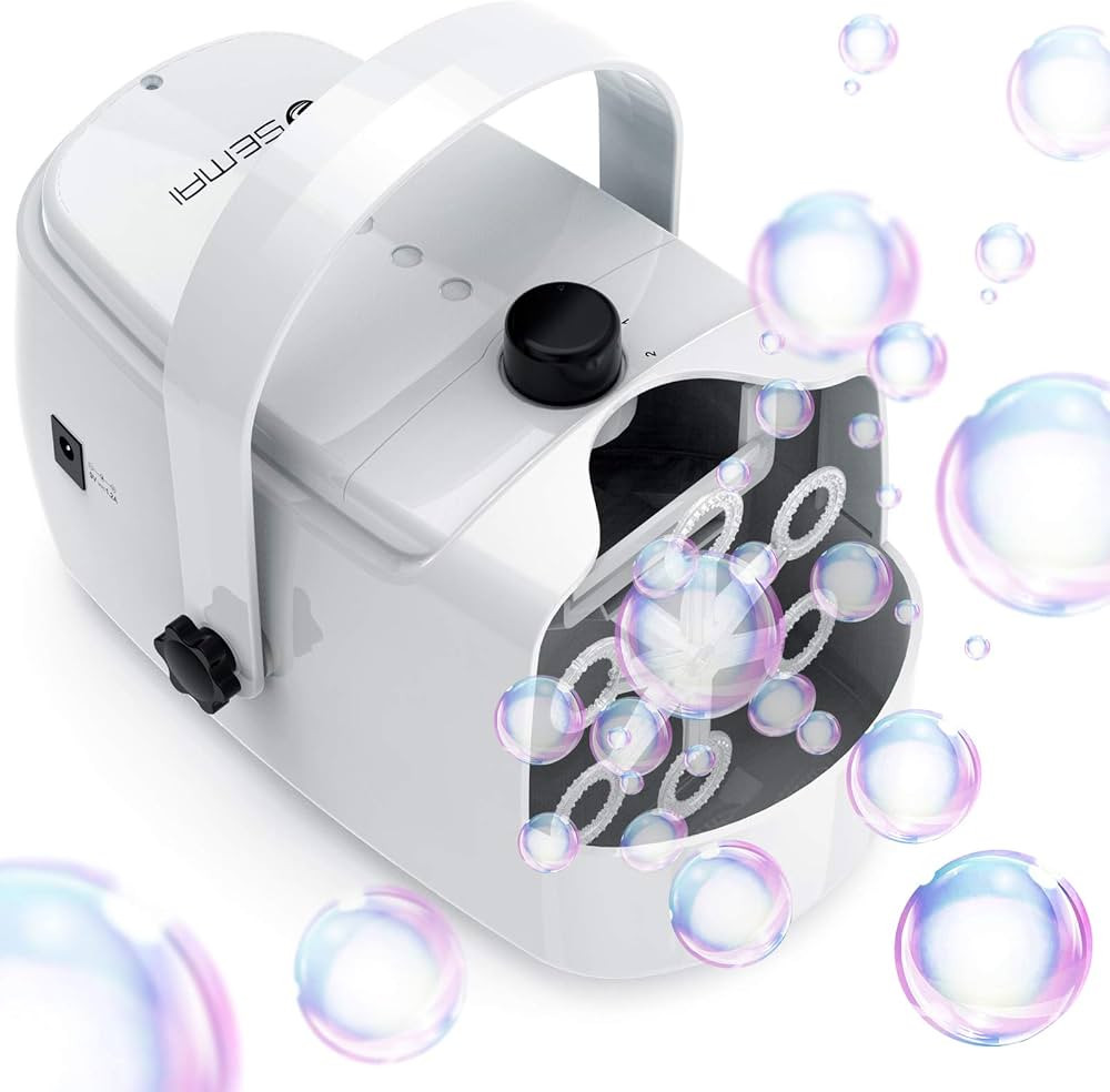 semai Bubble Machine, Automatic Portable Bubble Blower Machine for Kids, Upgrade Noise-free 2000+... | Amazon (CA)