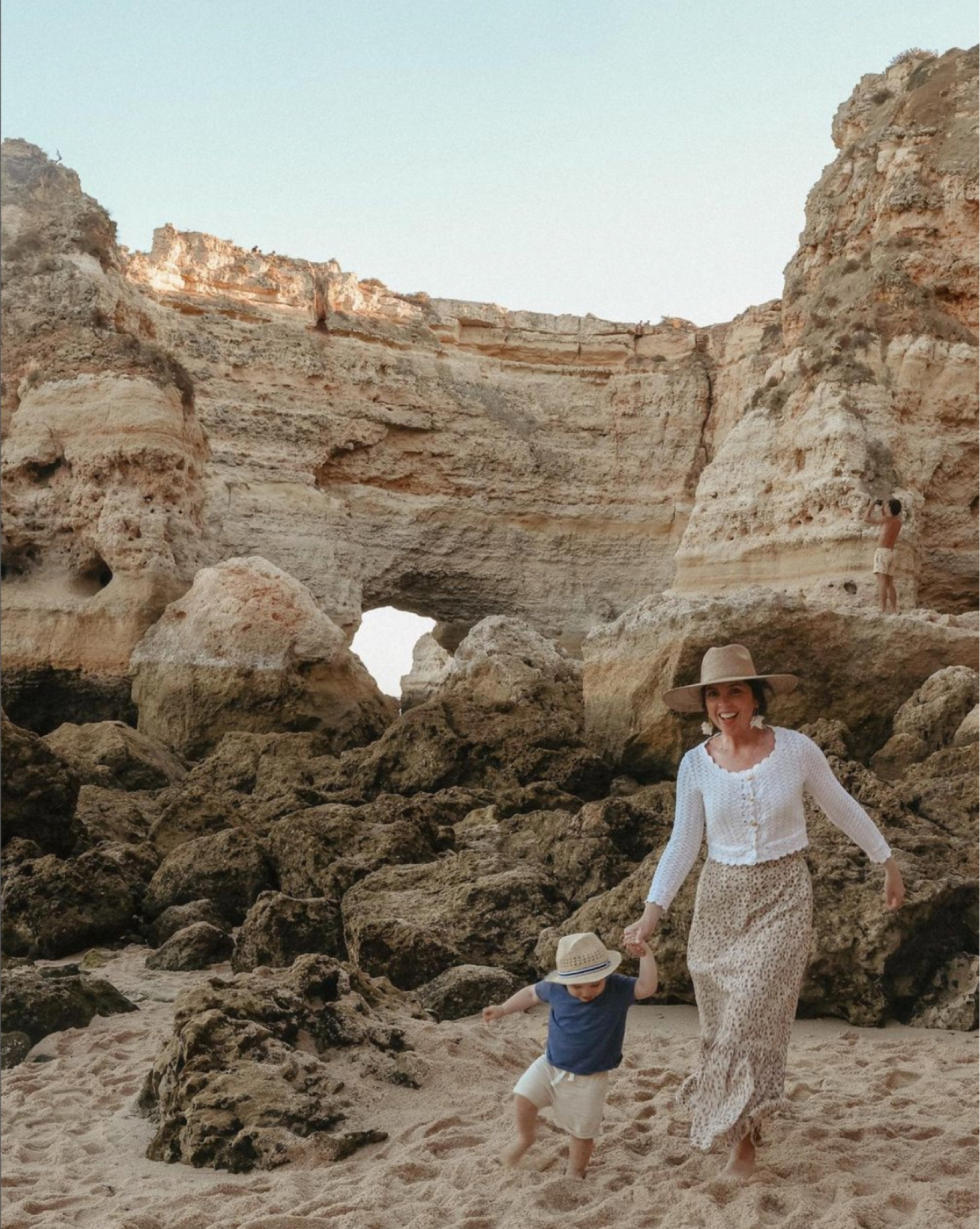 Reliving our beach nights in Portugal🤍 my floral skirt is on sale (love this for fall outfits) and crochet cropped cardigan 

#LTKstyletip #LTKtravel #LTKeurope