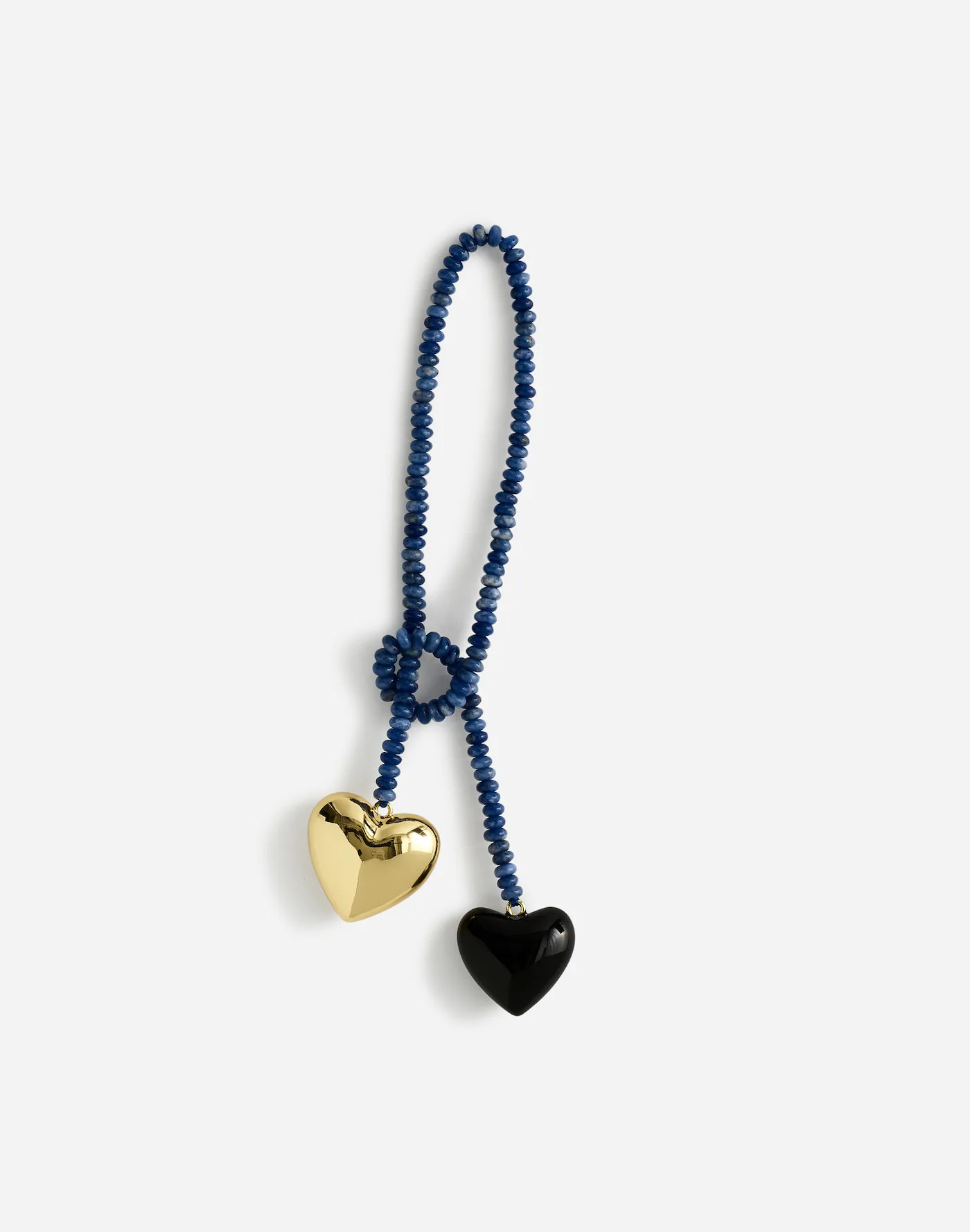 Double Heart Beaded Bag Charm | Madewell | Madewell